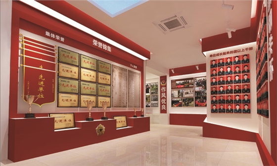 广东专业的部队荣誉室设计公司哪家好？聚奇广15年品牌值得信赖