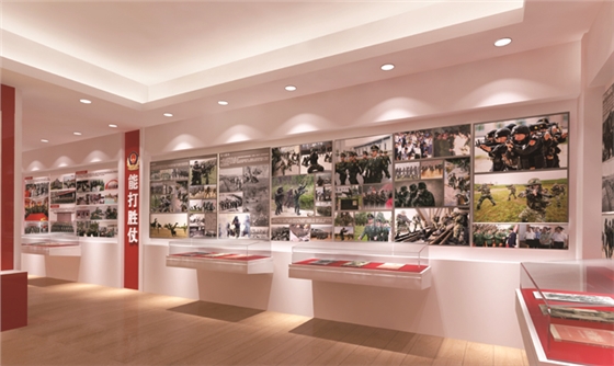 广州大队荣誉展厅设计公司