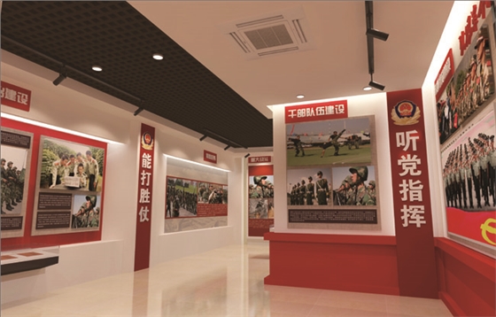 江门部队警史馆建设