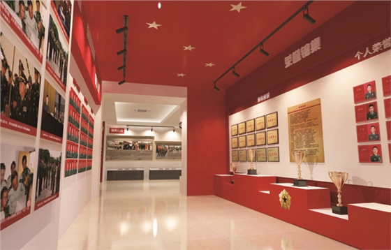 江门部队荣誉室设计公司