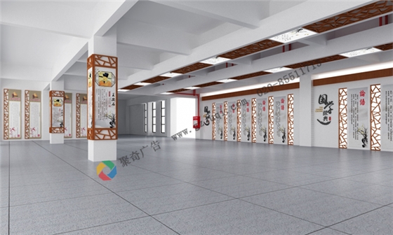 学校廊道文化设计公司