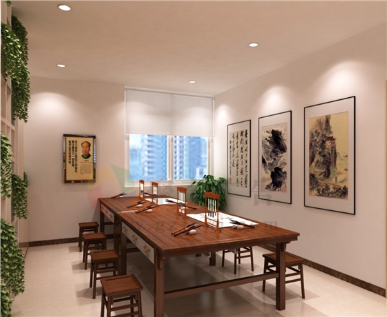 社区景观文化建设_书法室设计.jpg 社区景观文化建设_书法室设计.jpg