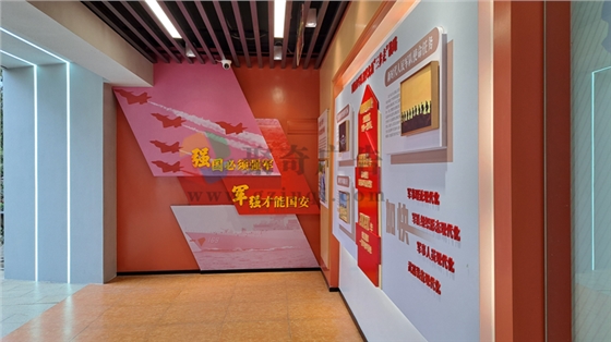 国防主题教育长廊设计 国防主题教育长廊设计