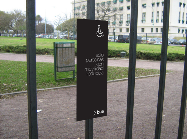 标识标牌设计-阿根廷首都城市导视系统设计欣赏