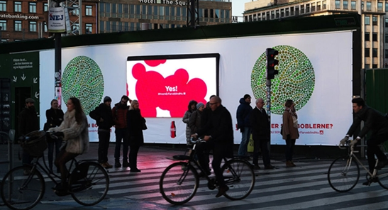 有些广告，并不是所有人能够看见