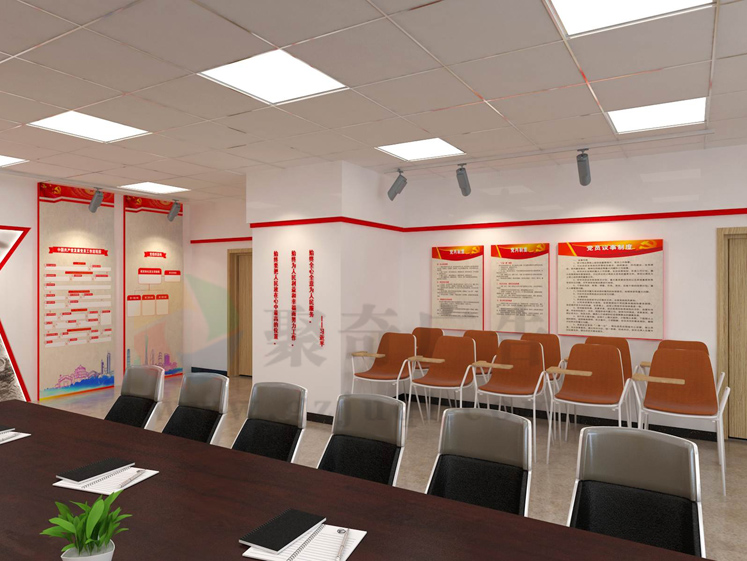 广州杨箕联社会议室党建文化设计