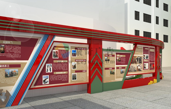现代化军史长廊设计 现代化军史长廊设计